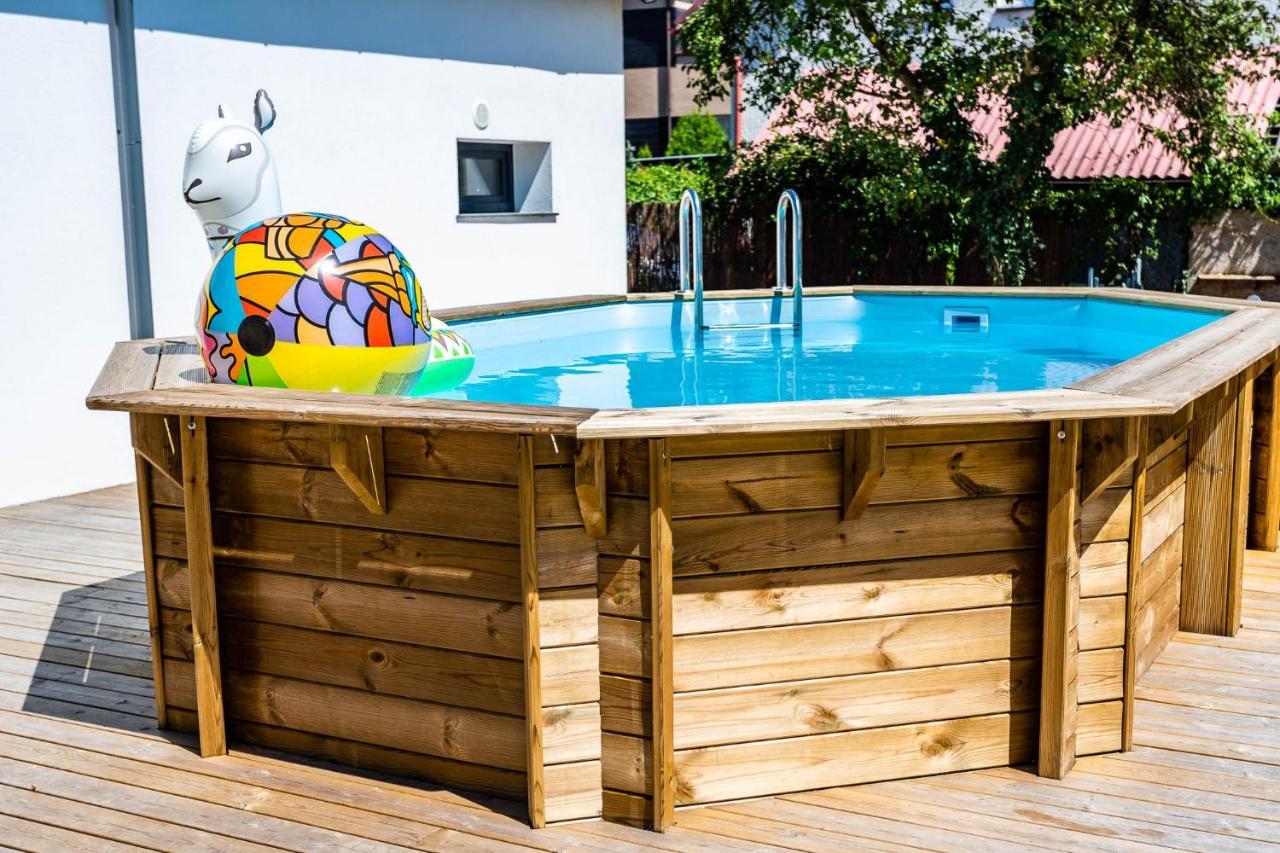 Trzy Rybki - Belona Dom Z Basenem I Jacuzzi Villa Puck Exteriör bild